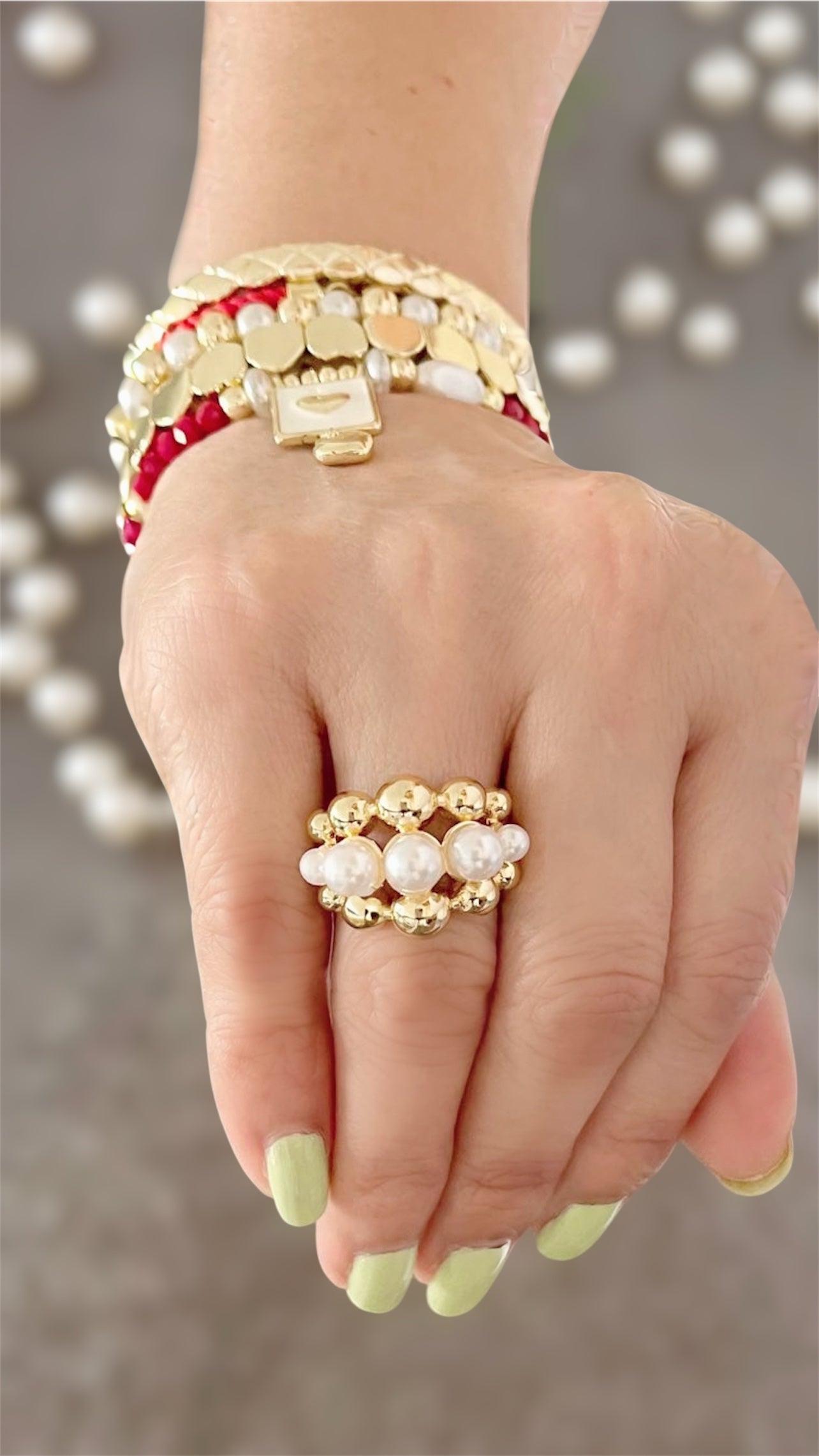 Fresh Pearl Ring