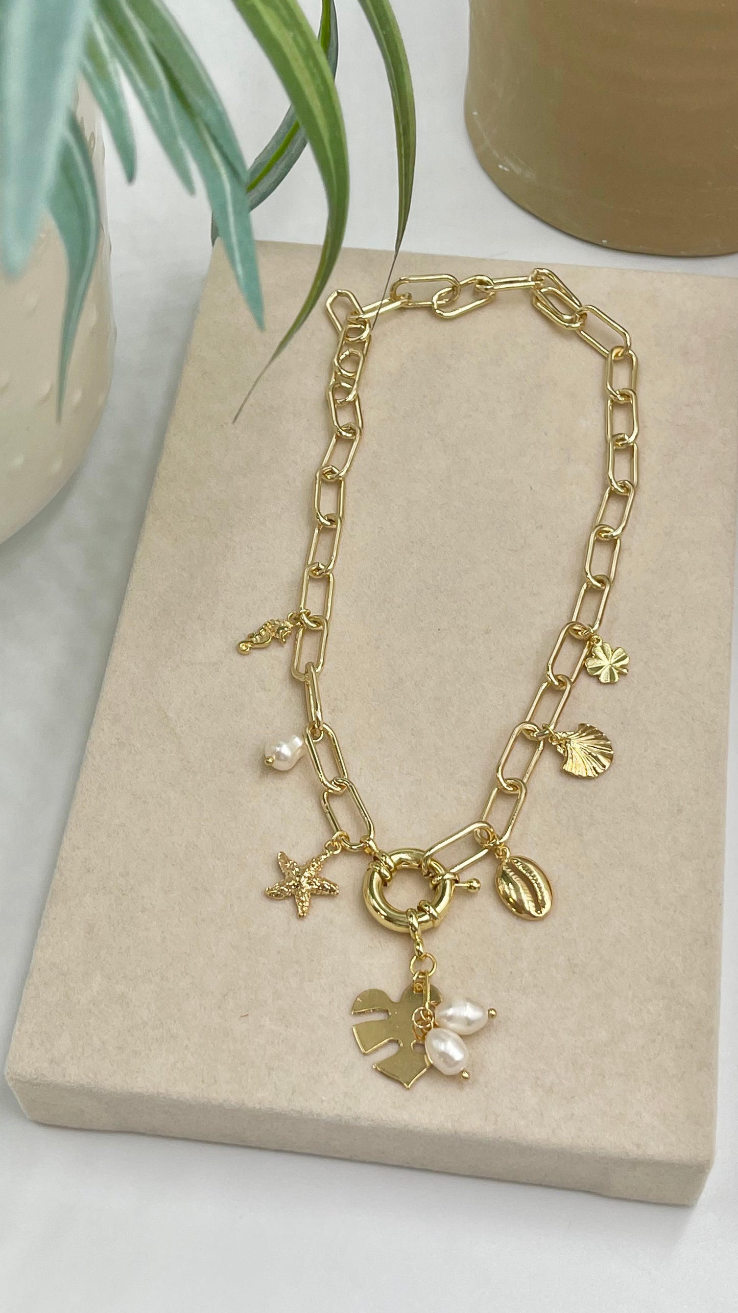 Marine Charm Necklace