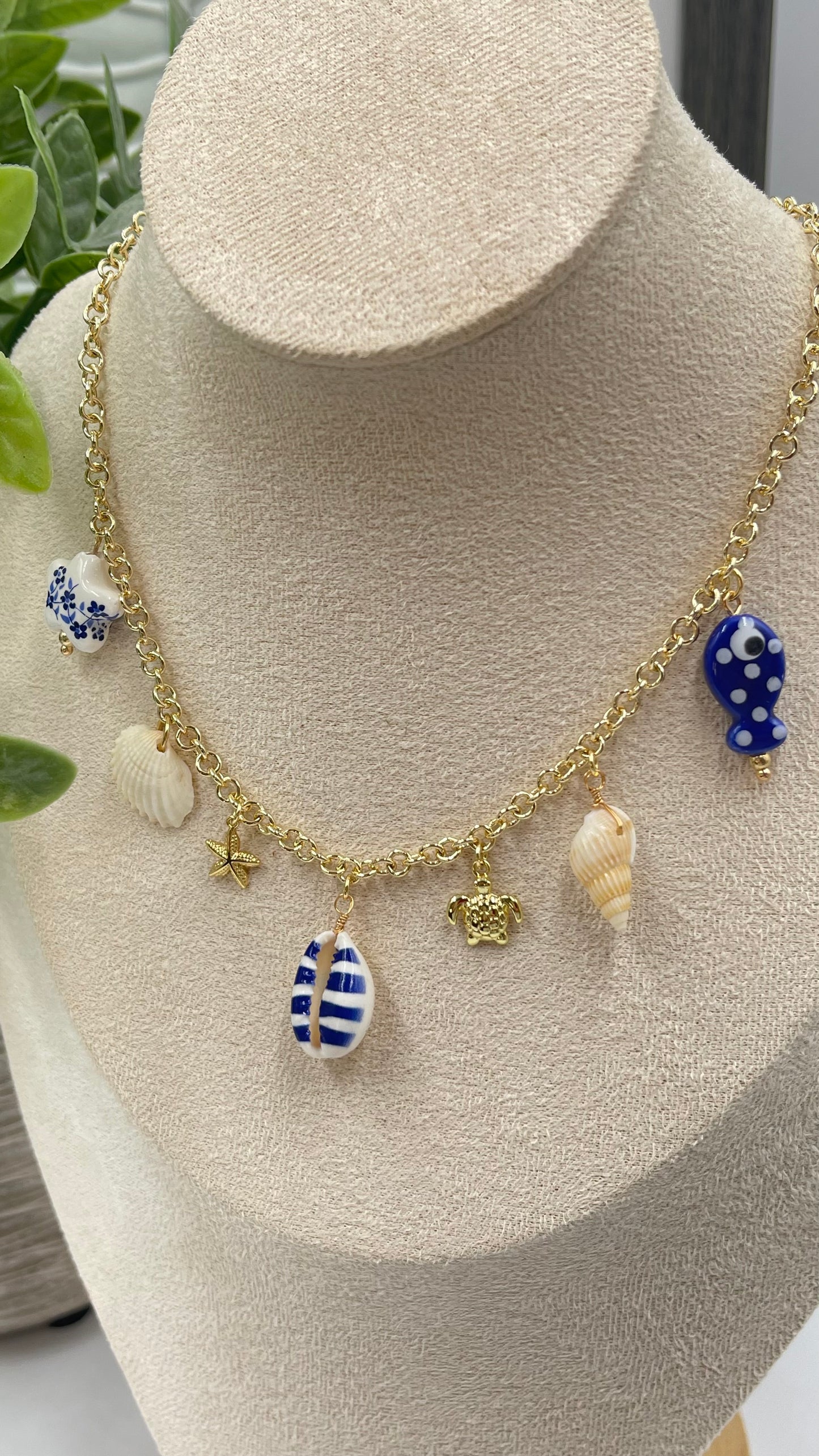 Blue Ocean Necklace