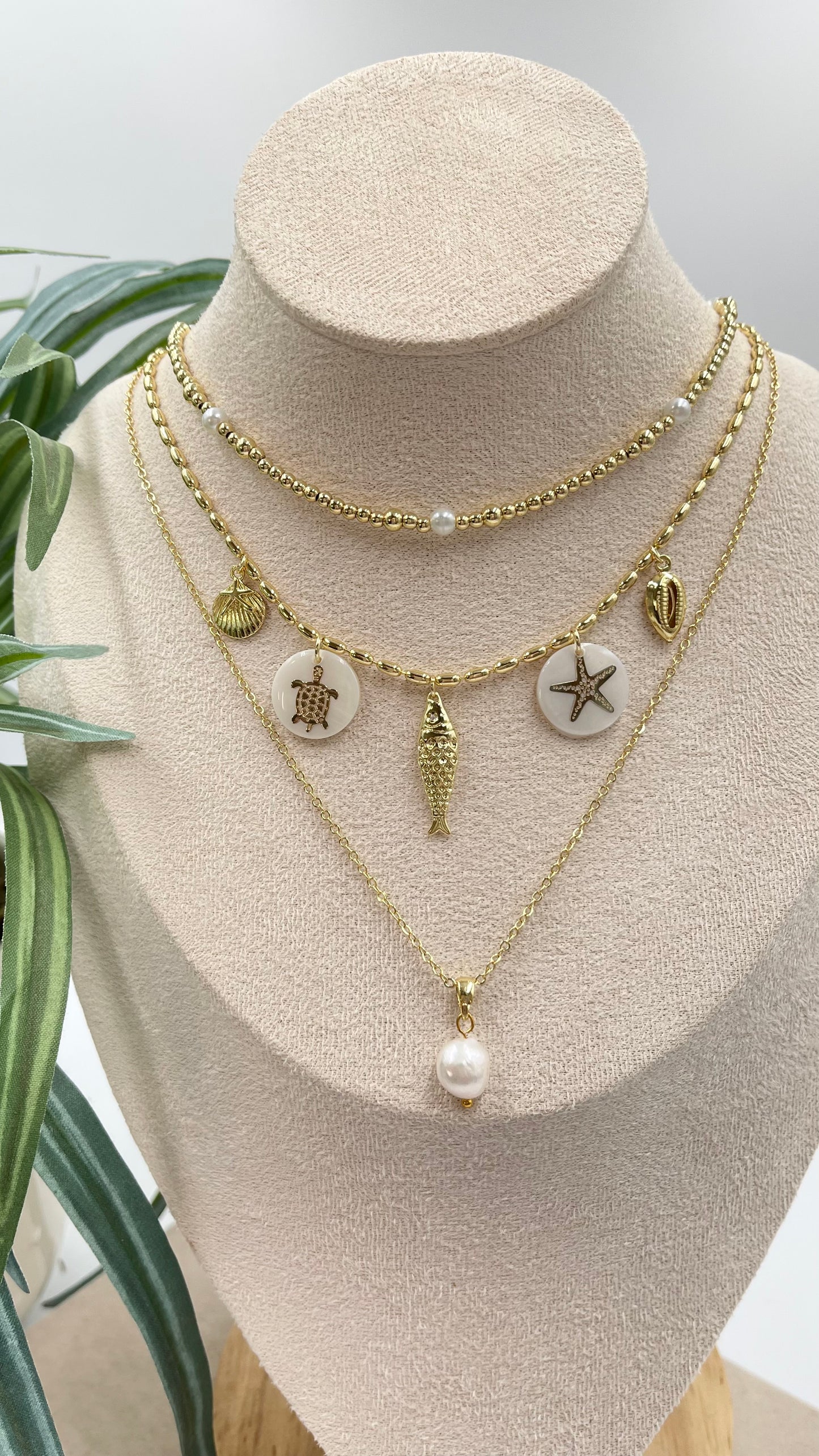 Single Pearl Necklace