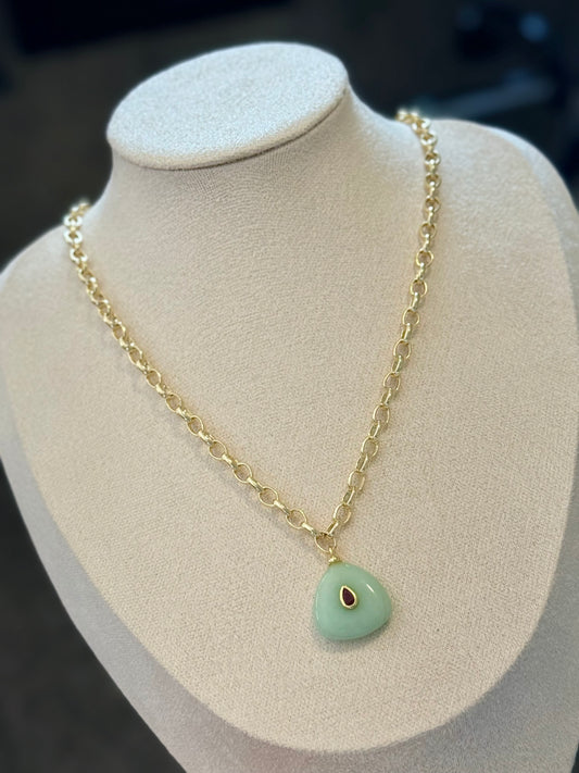 Aquamarine Necklace