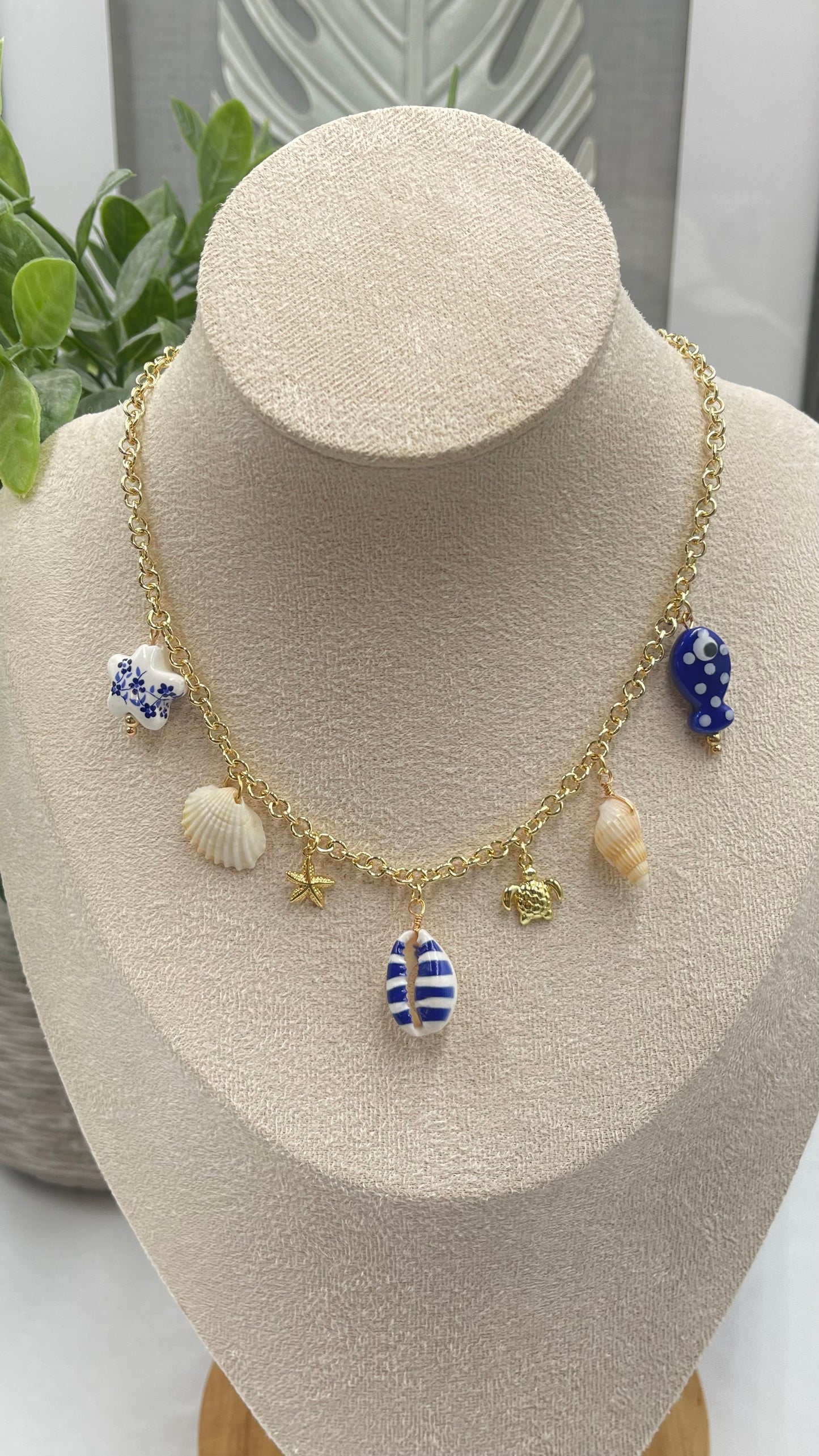 Blue Ocean Necklace