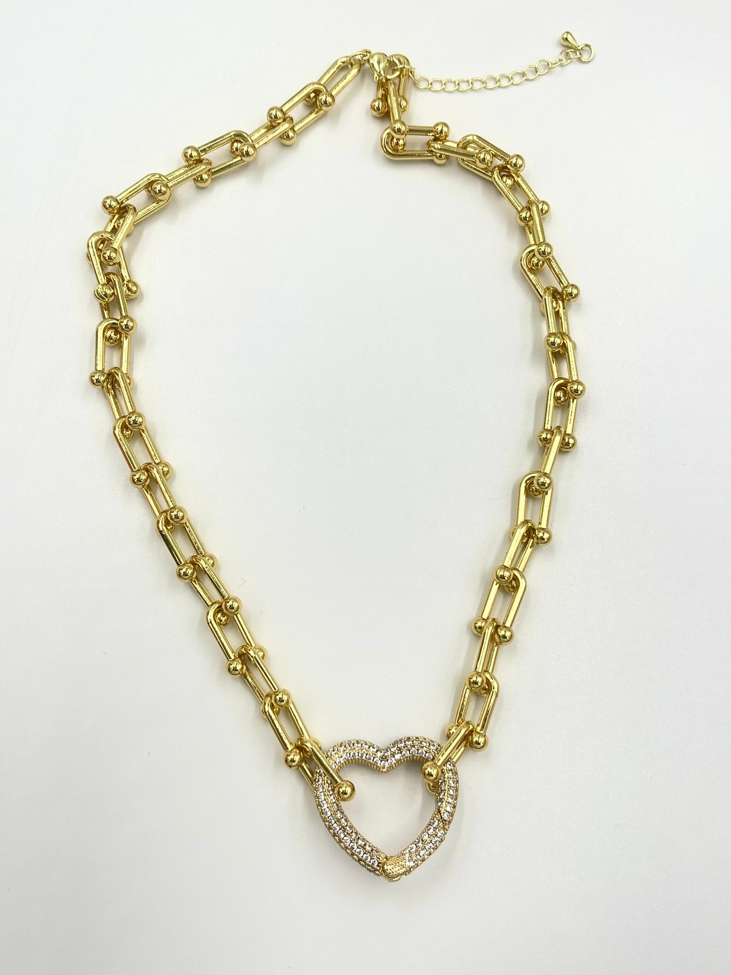 Sparkling Heart Necklace