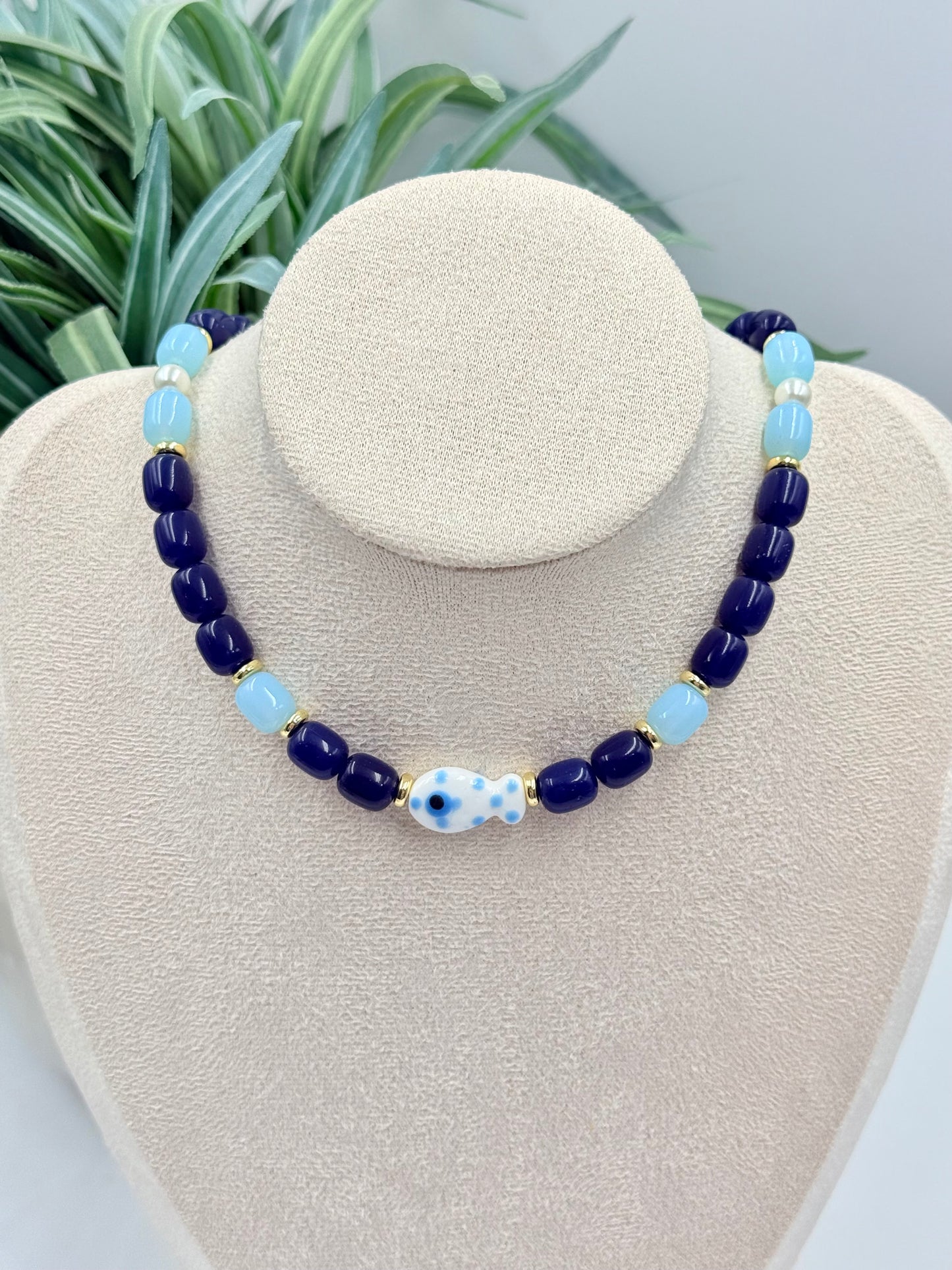 Blue Ocean Necklace