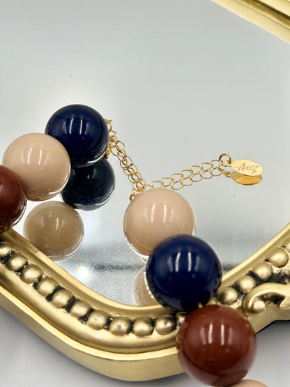 Chic Brown Necklace 20mm