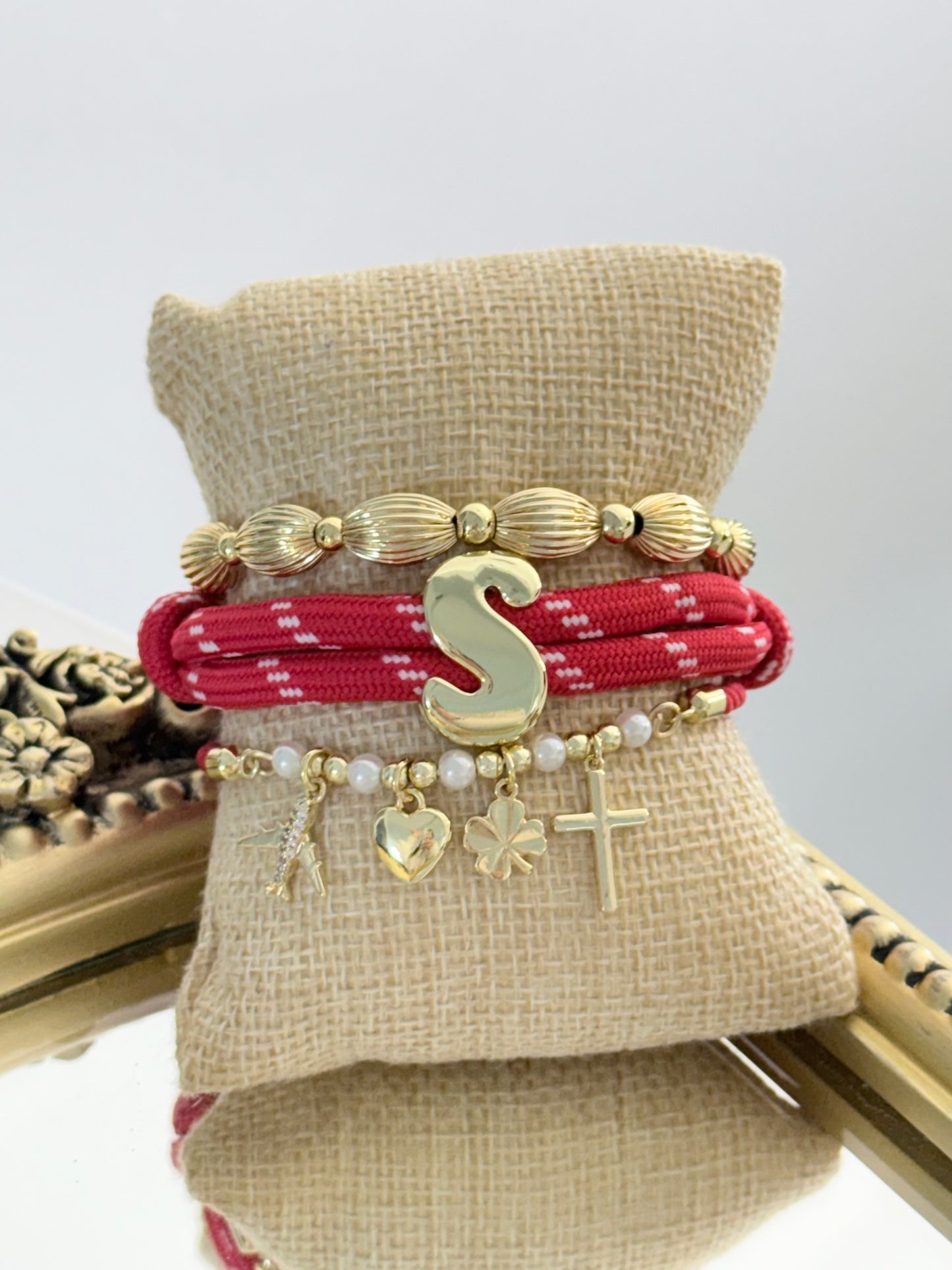 Gold Initial Bracelet