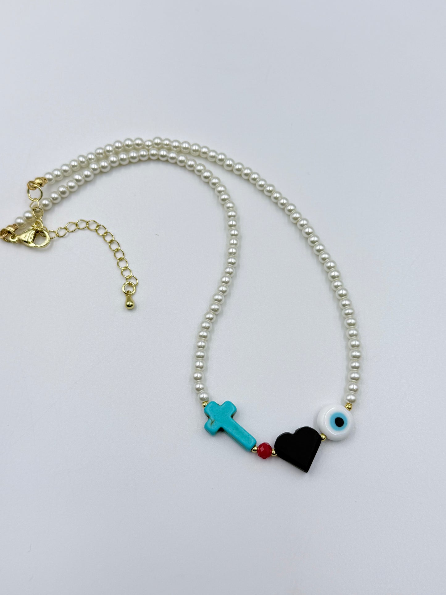Azabache Heart Necklace