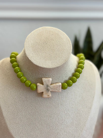 Maxi Cross Necklace