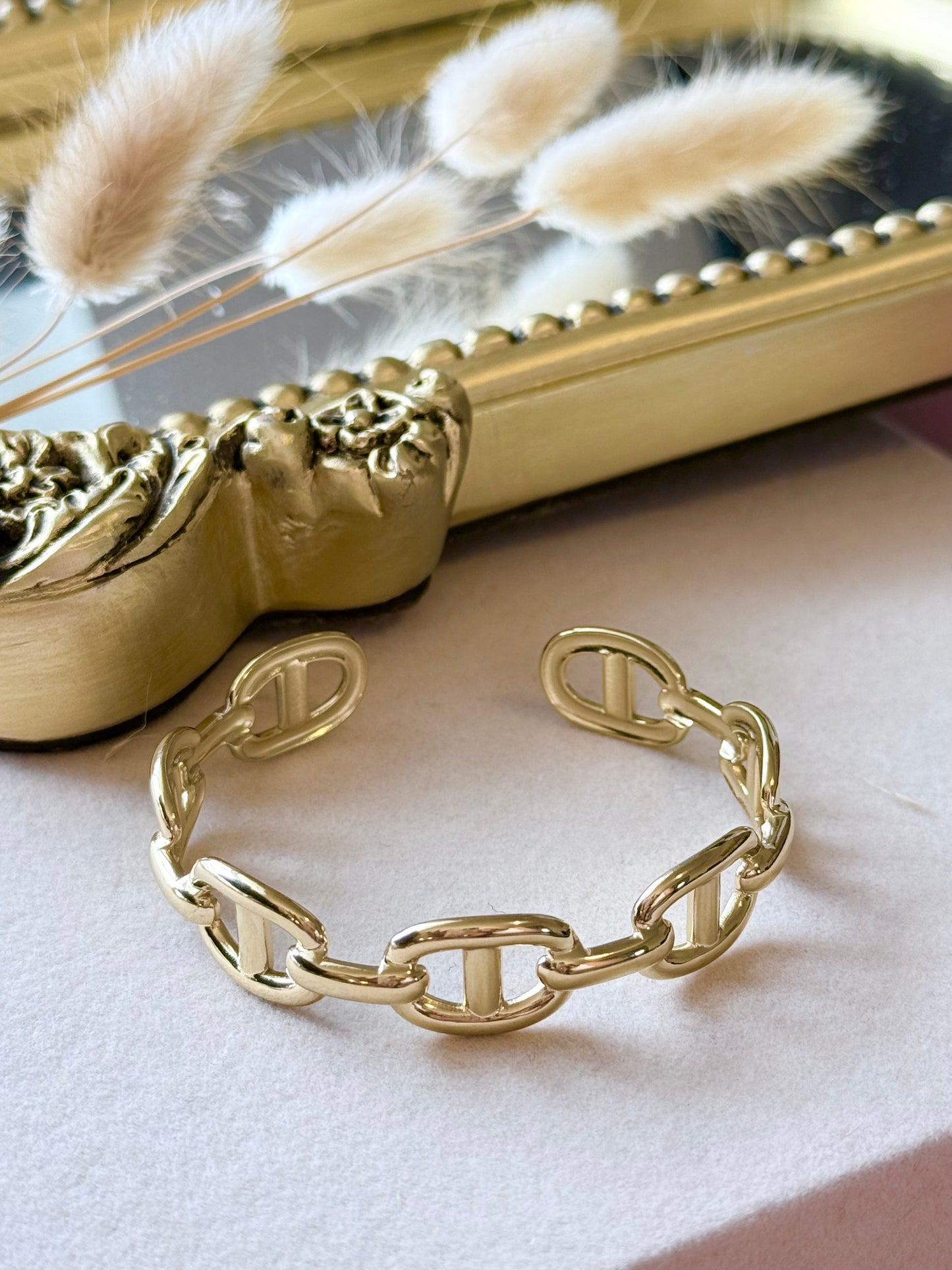 Magnolia Cuff Bracelet