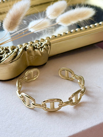 Magnolia Cuff Bracelet