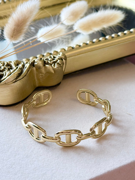 Magnolia Cuff Bracelet