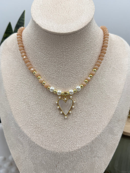 Soft Heart Necklace
