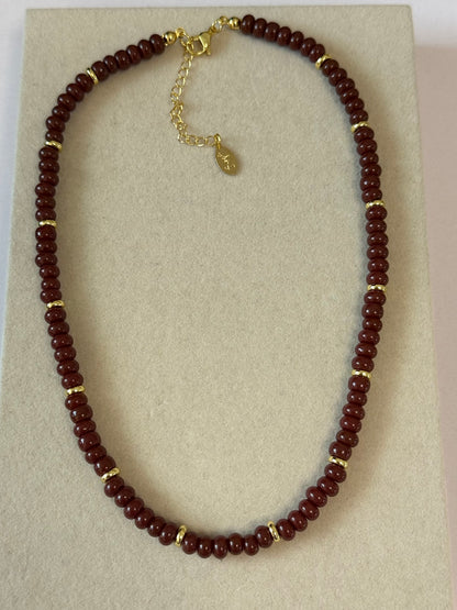 Chic Espresso Choker