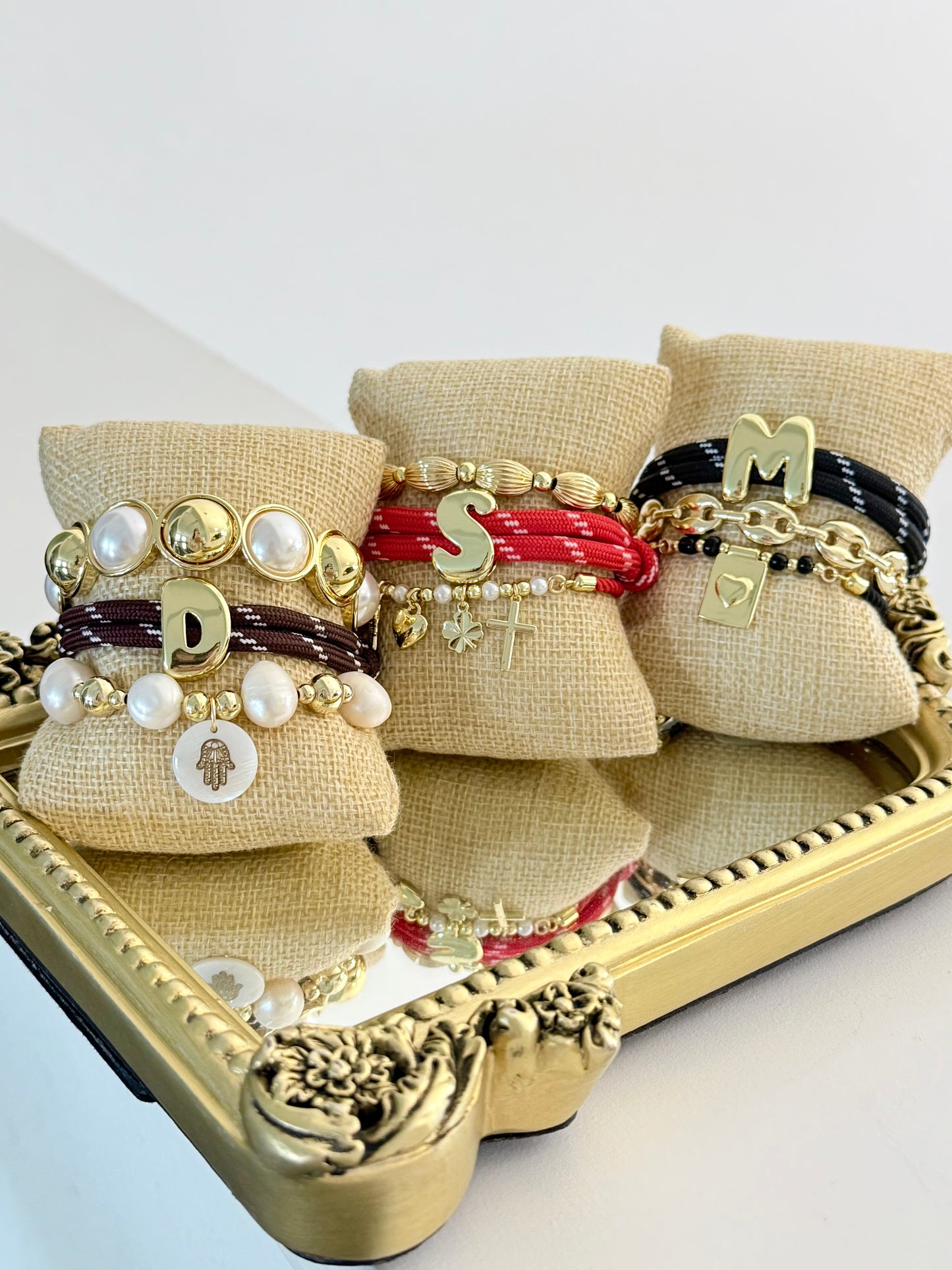 Gold Initial Bracelet