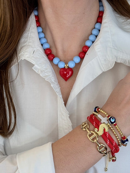 Nautica Acrylic Necklace