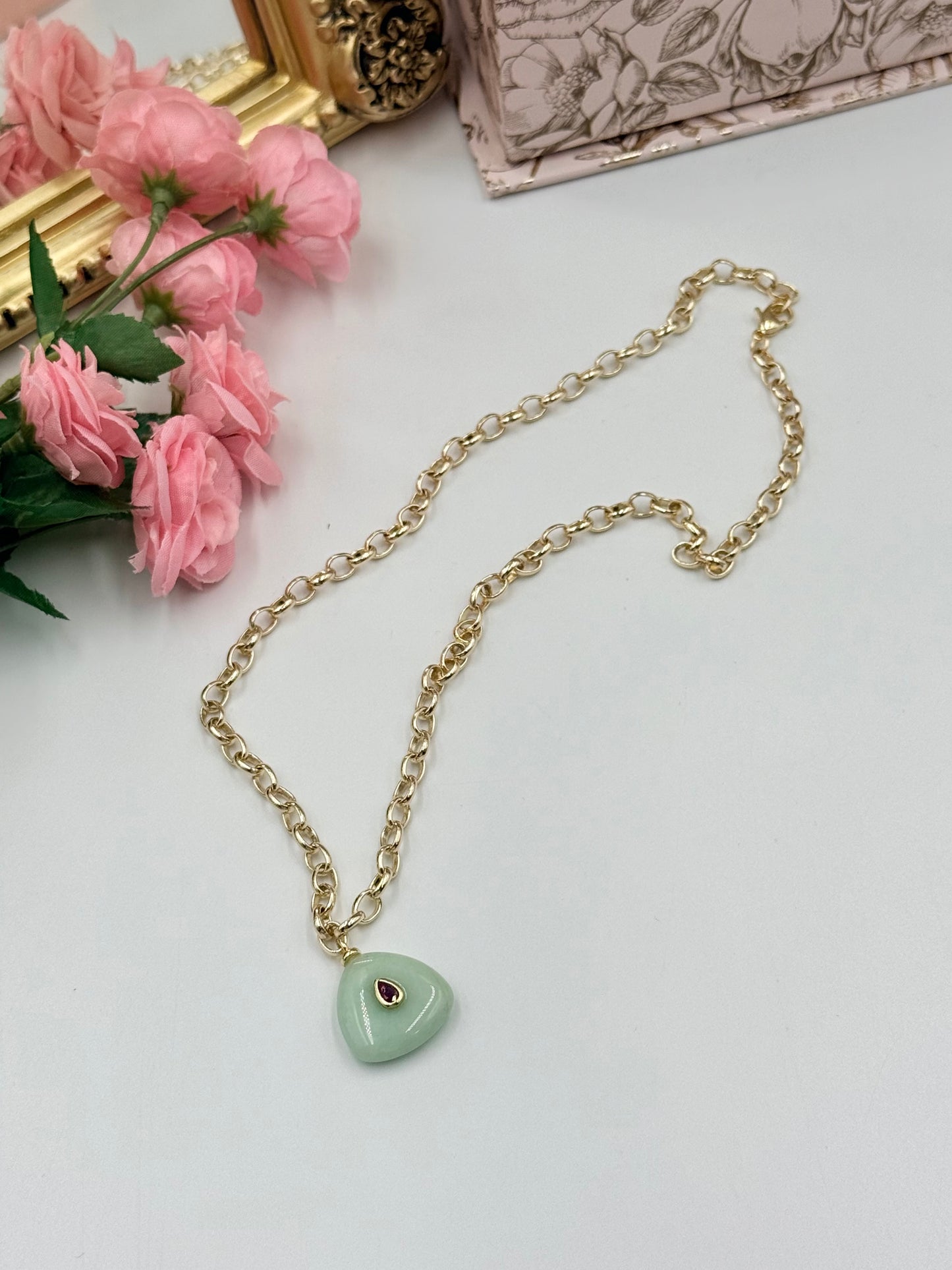 Aquamarine Necklace