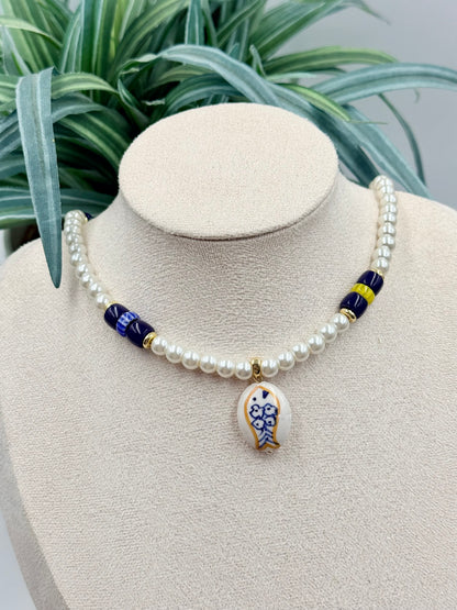 Tropical Pearl Necklace