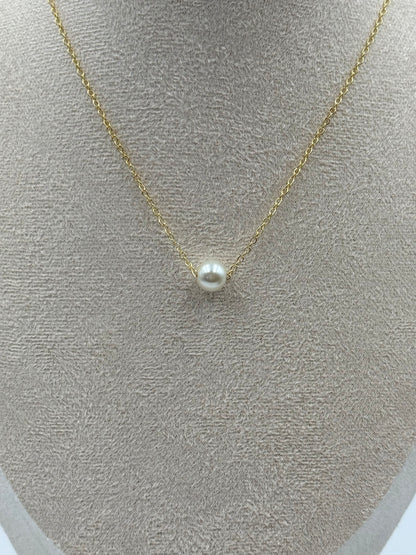 Single Pearl Necklace