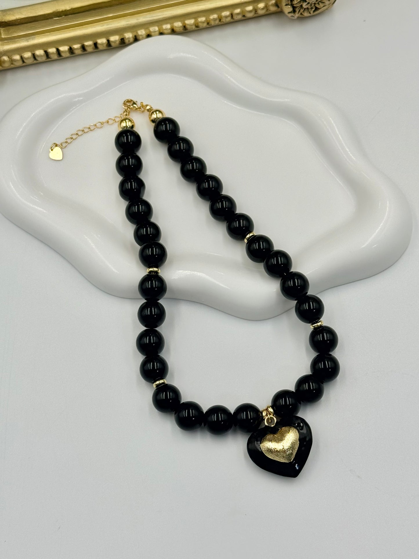 Golden Black Necklace