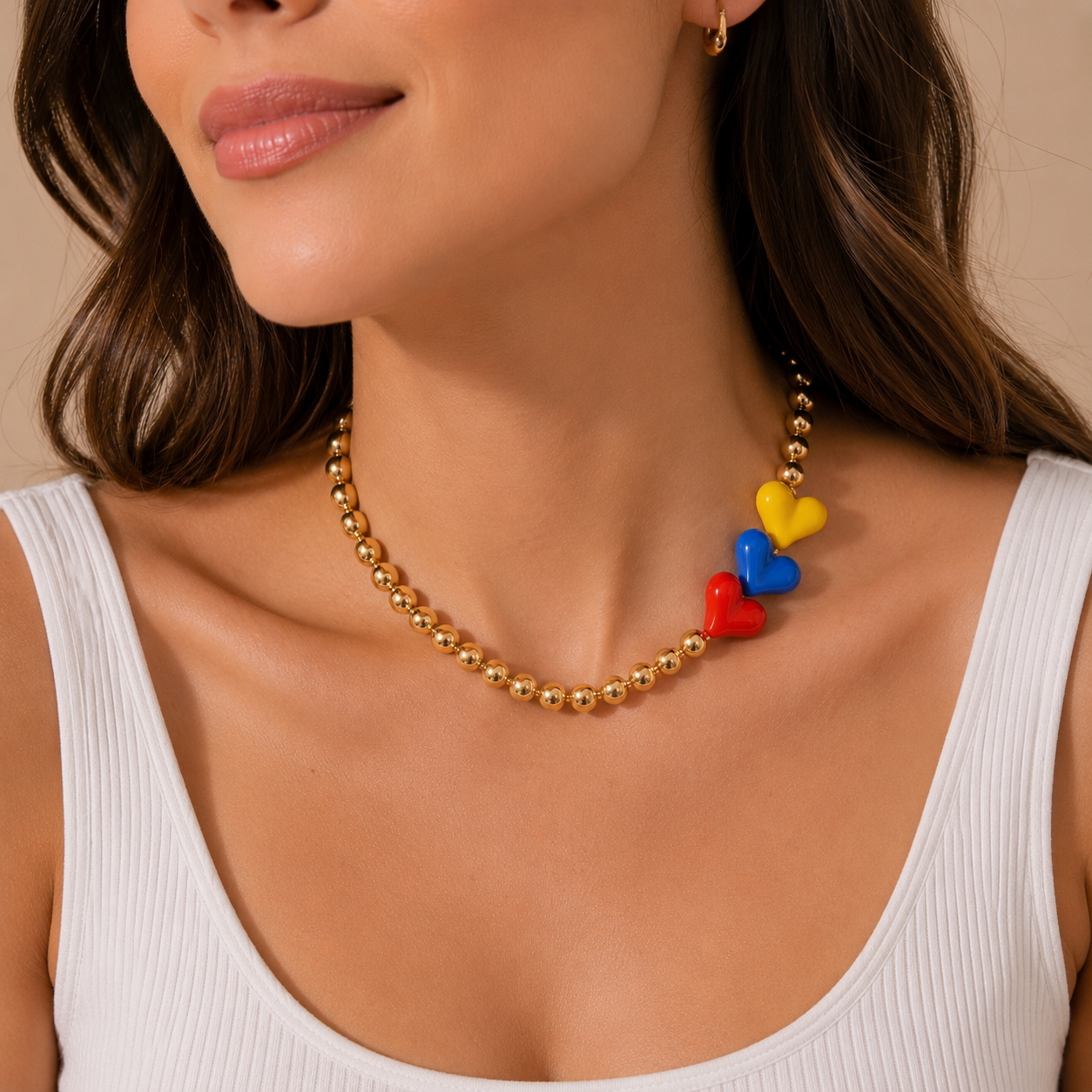 Tricolor Necklace