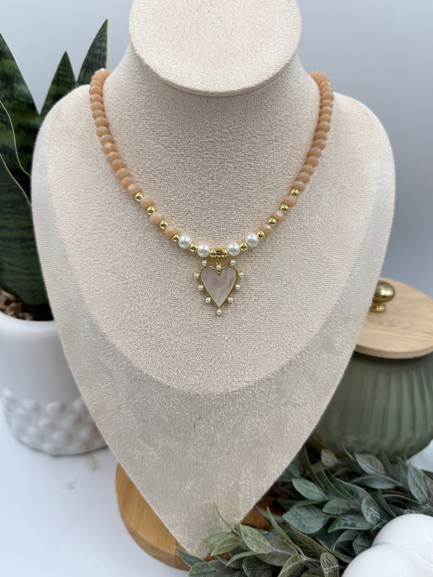 Soft Heart Necklace