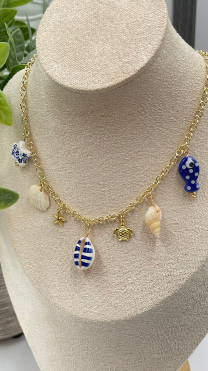 Blue Ocean Necklace