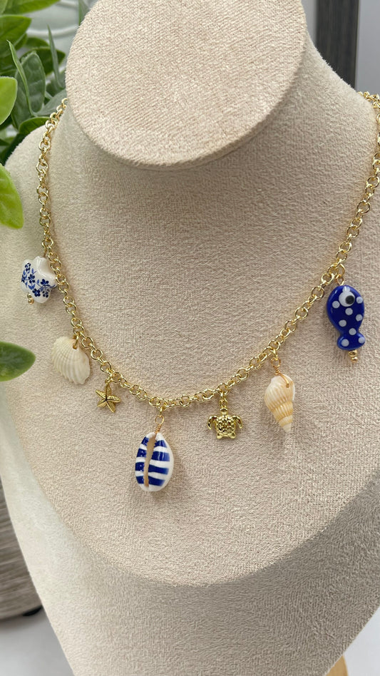 Blue Ocean Necklace