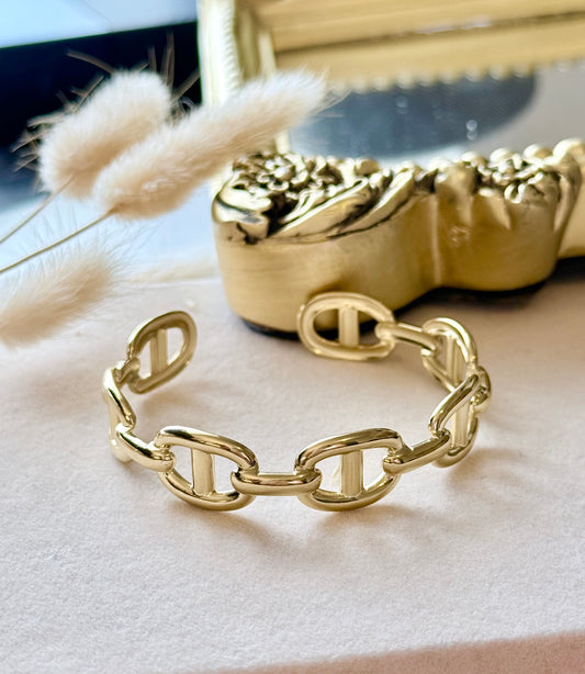 Magnolia Cuff Bracelet