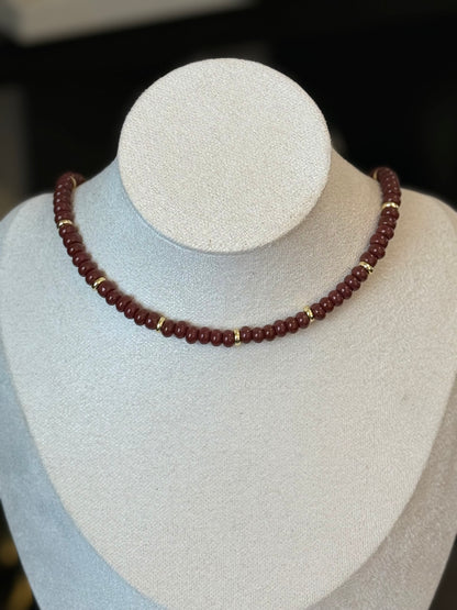Chic Espresso Choker