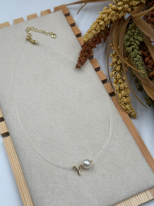 My Golden Letter Choker