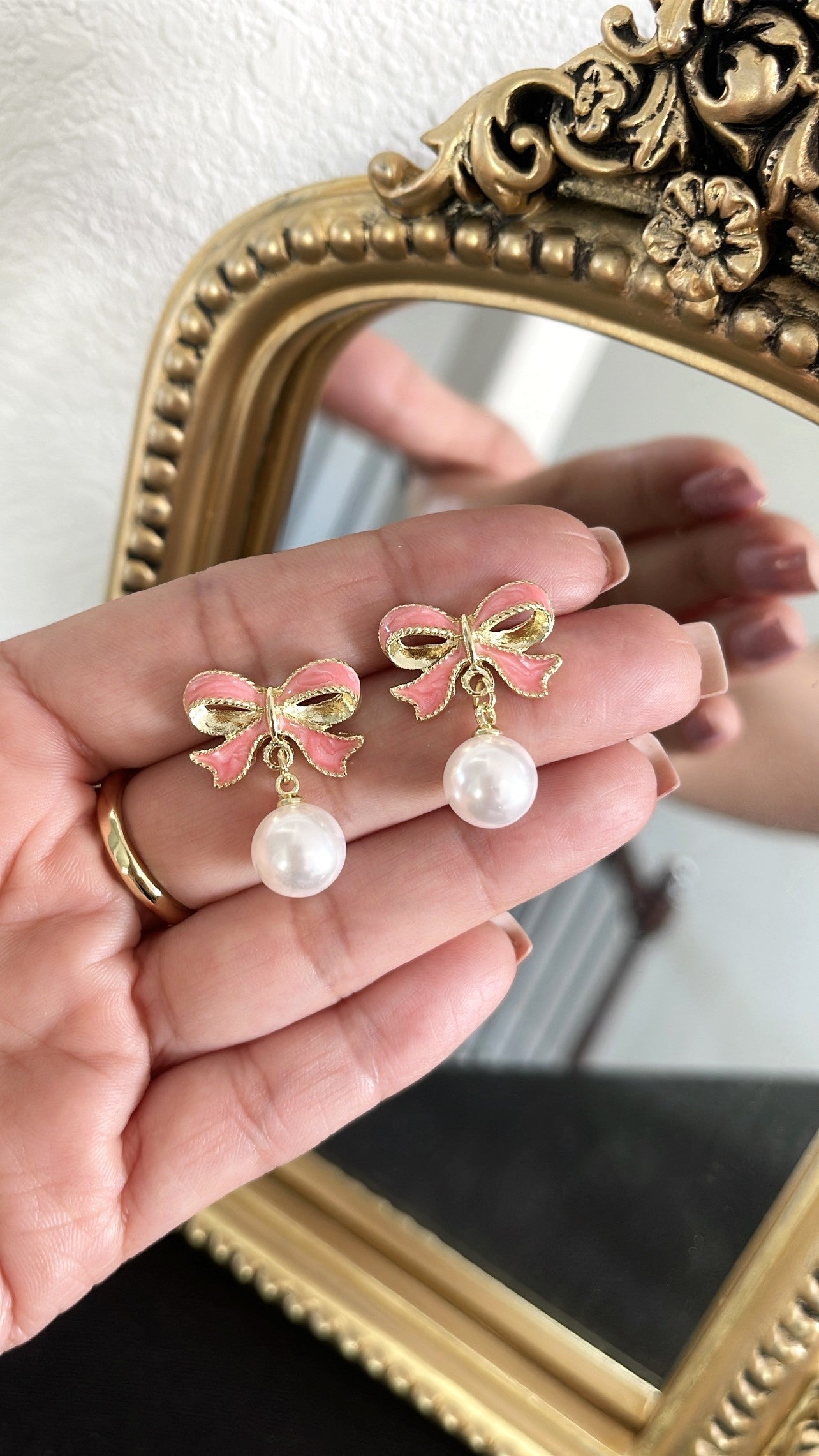Coquette Bow Earring