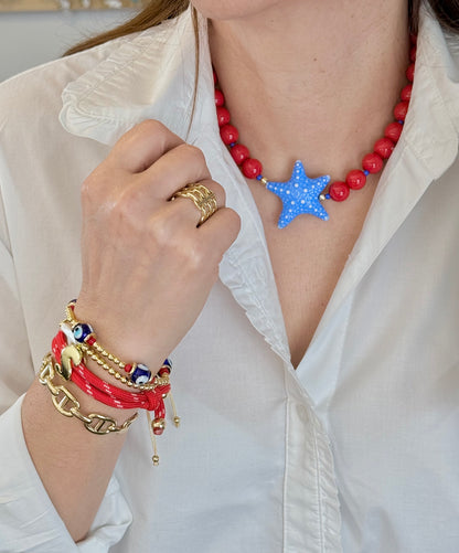 Nautica Acrylic Necklace
