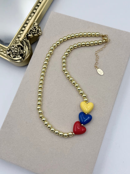 Tricolor Necklace