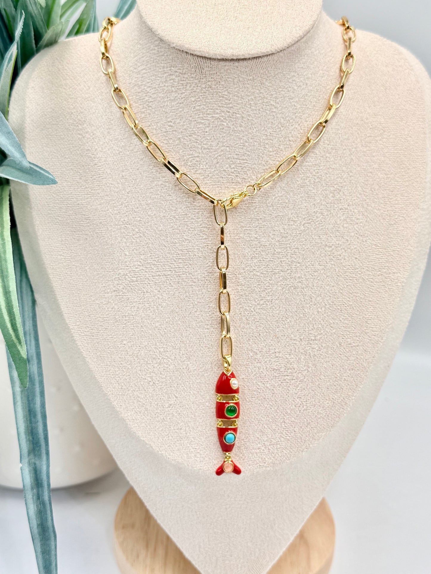 Fish Mood Necklace