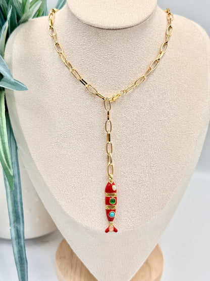 Fish Mood Necklace