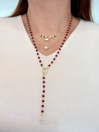 Single Pearl Necklace