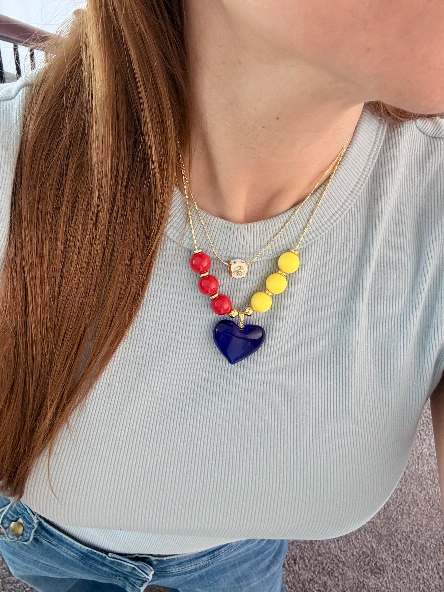Tricolor Necklace