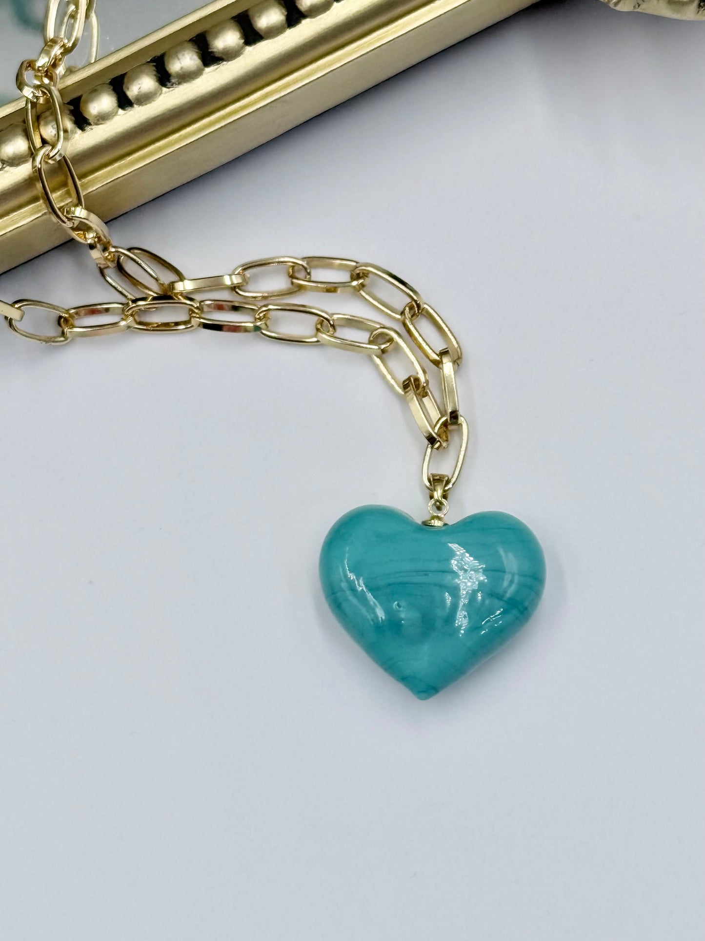 Vibrant Heart Necklace