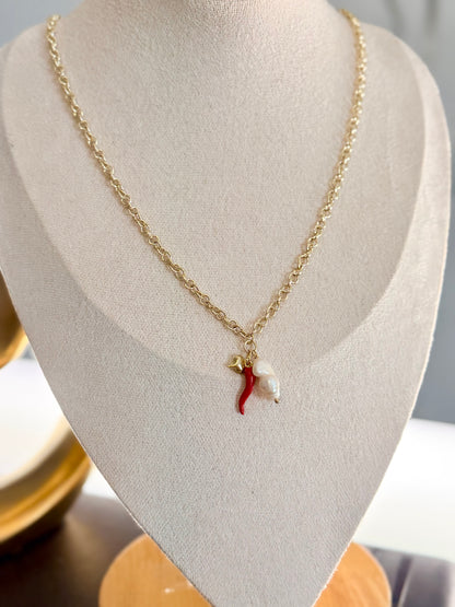 Pearl Drop Necklace