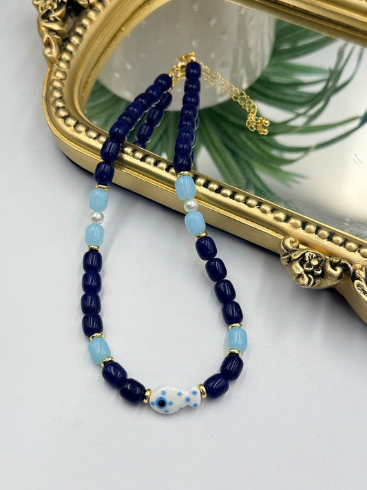 Blue Ocean Necklace