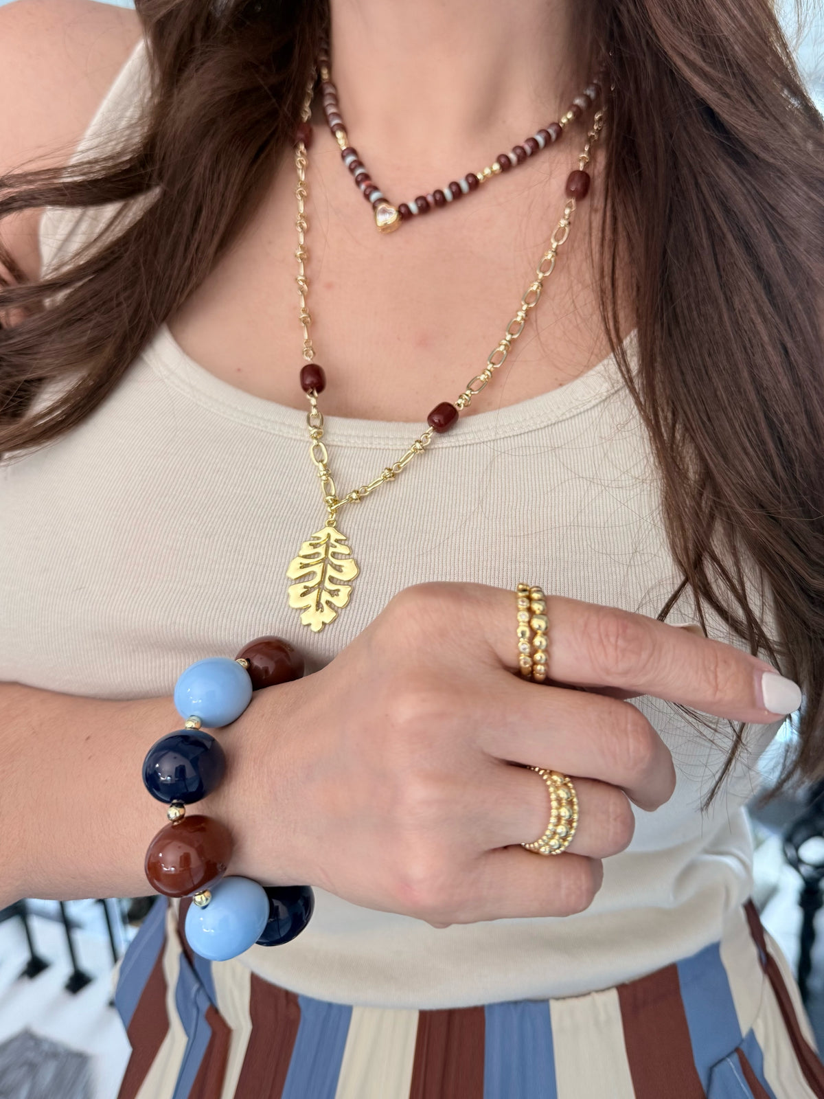 Falling Blue Bracelet