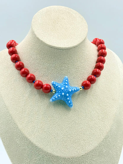 Nautica Acrylic Necklace