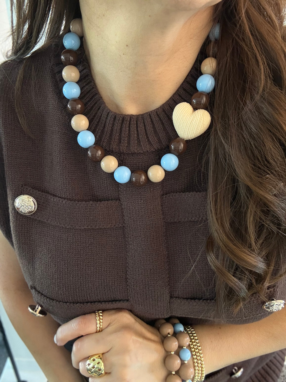 Chunky Heart Necklace