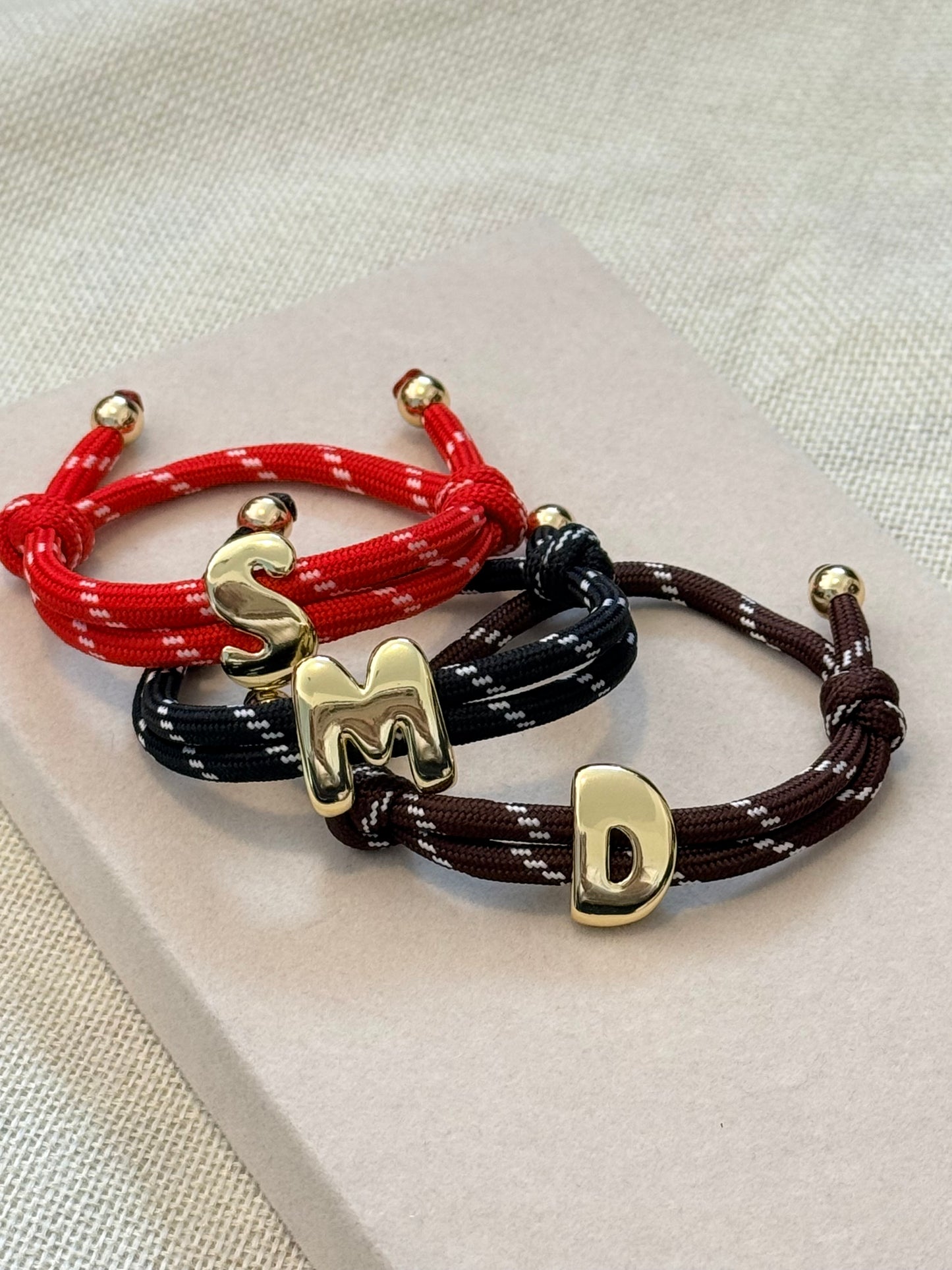 Gold Initial Bracelet