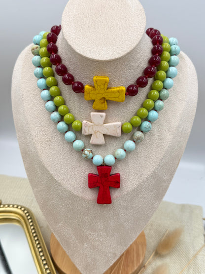 Maxi Cross Necklace