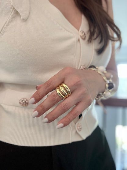 Triple Band Ring