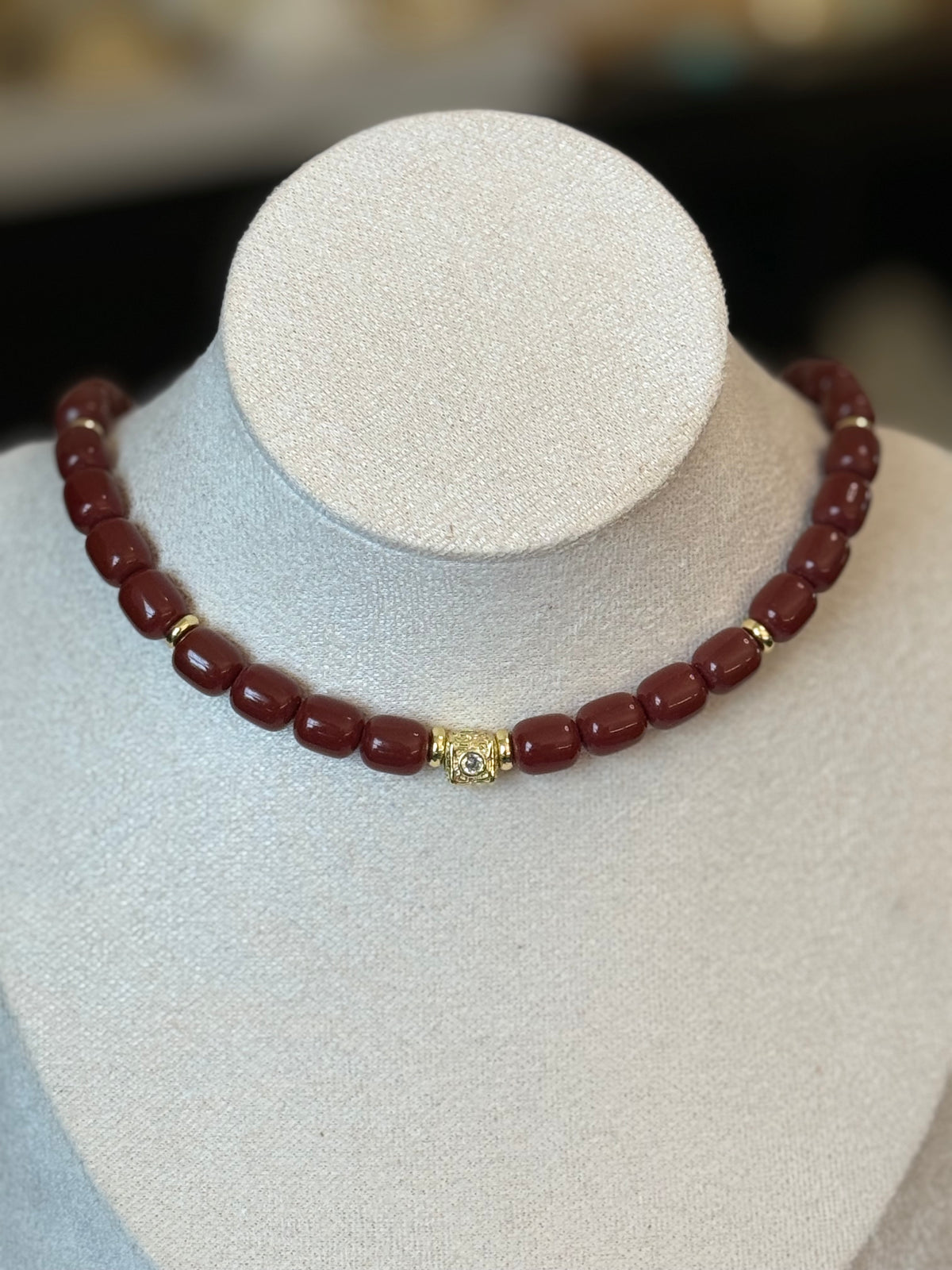 Espresso Necklace