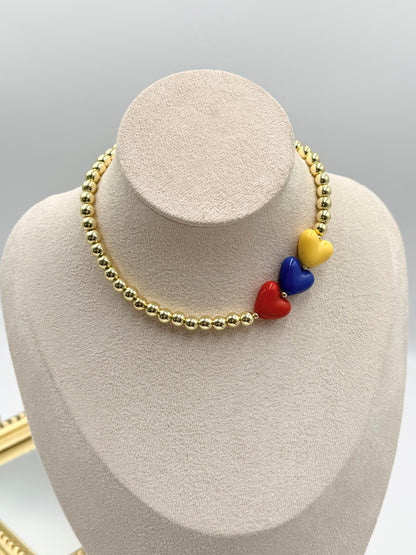 Tricolor Necklace