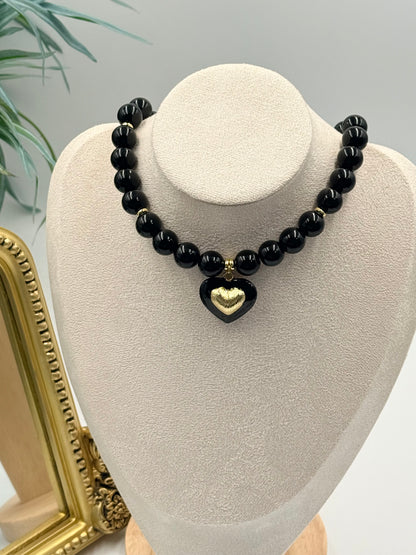 Golden Black Necklace