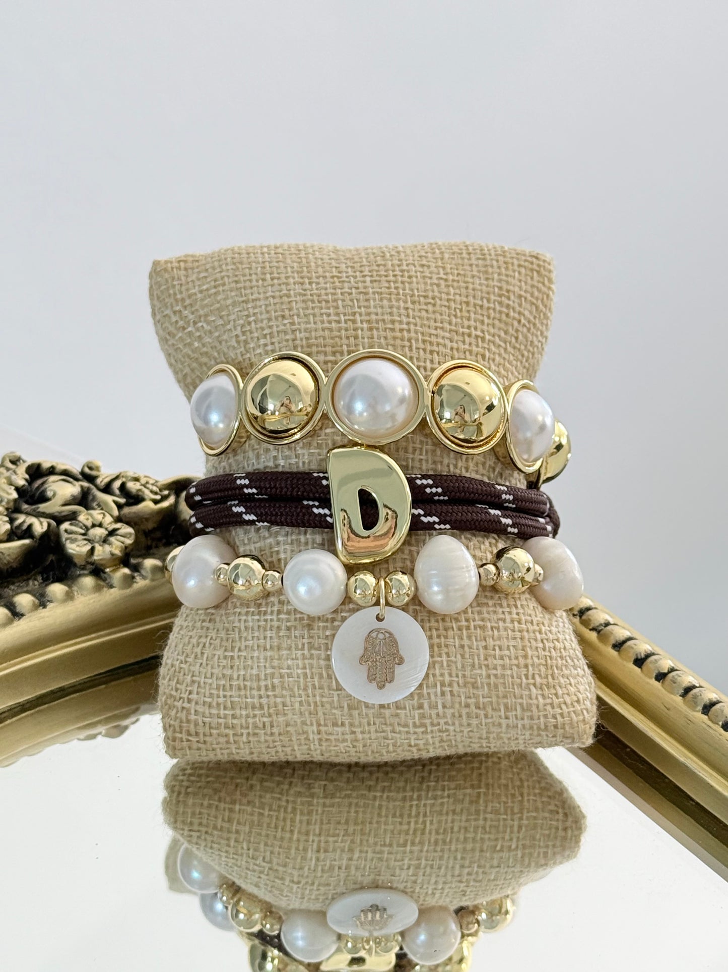 Gold Initial Bracelet